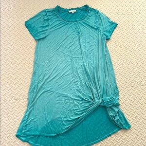 Umgee Turquoise Cotton Dress